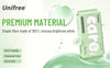 Unifree Disposable Face Towels, Ultra Soft Facial Towel for Skincare & Face Cleansing, Wet & Dry Use, Biodegradable, Lint Free,