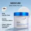 Medicube ZERO PORE PAD 2.0,Pre-Soaked Dual-Texture Cotton Pads,Hydrating&Soothing Formula,Korean Skincare,K-Beauty,Korean Makeup